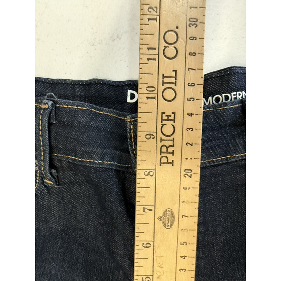 Levi's Denizen Jeans Women’s 12 Blue Modern Skinny Dark Wash Mid Rise - Picture 10 of 11